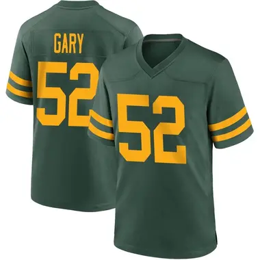 Rashan Gary Men's Game Green Green Bay Packers Alternate Jersey