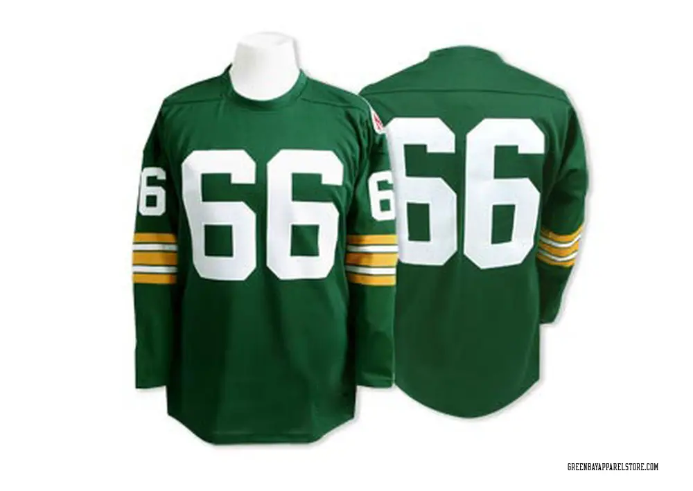 Ray Nitschke Men's Authentic Green Green Bay Packers Mitchell and Ness Throwback  Jersey - Green Bay Store