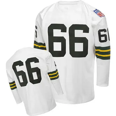 Mitchell & Ness Green Bay Packers Ray Nitschke 1966 White Replica Jersey