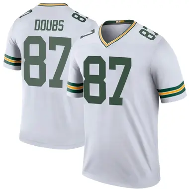 Packers #87 Romeo Doubs Away Nike Game Jersey 3XL White